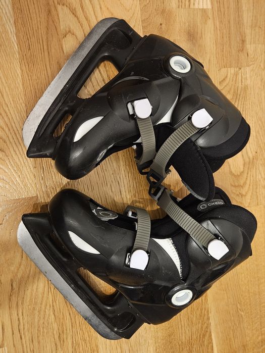 Patine gheață Oxelo Play 3 Băieţi, marime reglabila