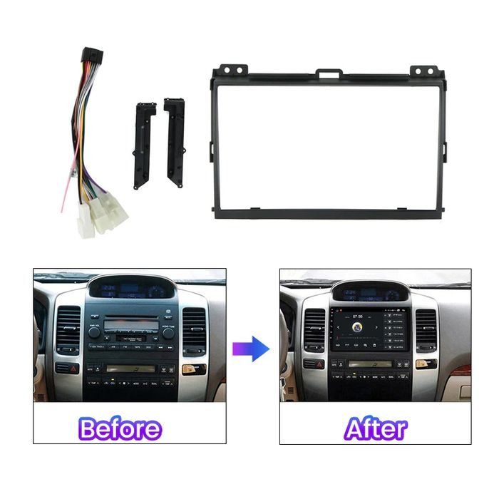 Teyes monitor uchun ramka Tayota prado 120 uchun