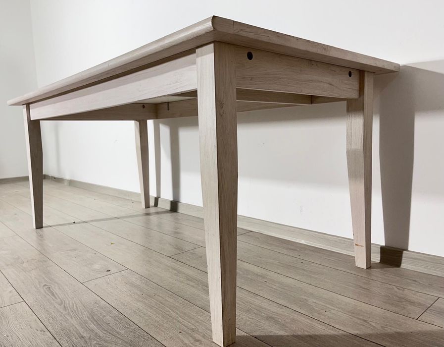 Masă din Lemn 180X90 cm; Masă Solidă Bucătărie / Living