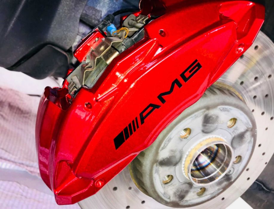 Стикери BREMBO спирачни апарати джанти porsche audi amg opel
