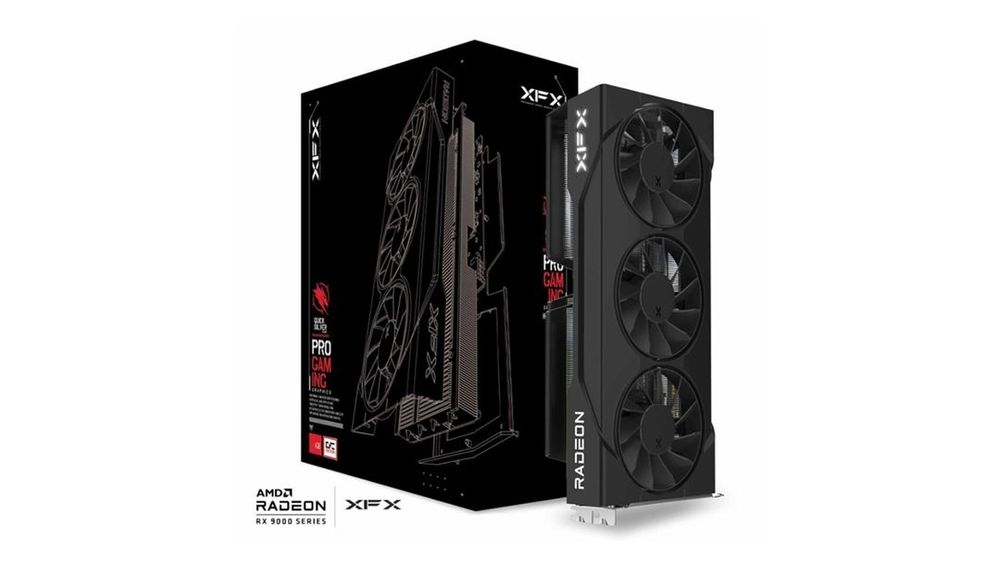 XFX Swift AMD Radeon RX 9060 XT 16GB OC Triple Fan Gaming Edition