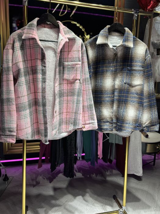 Теплые рубашки в наличии