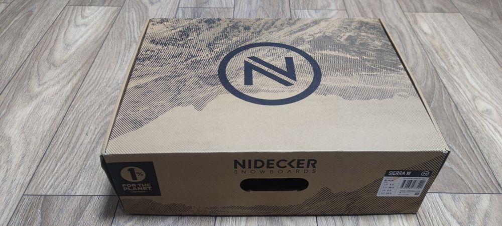 Snowboard boots Nidecker Sierra W Black 39.5