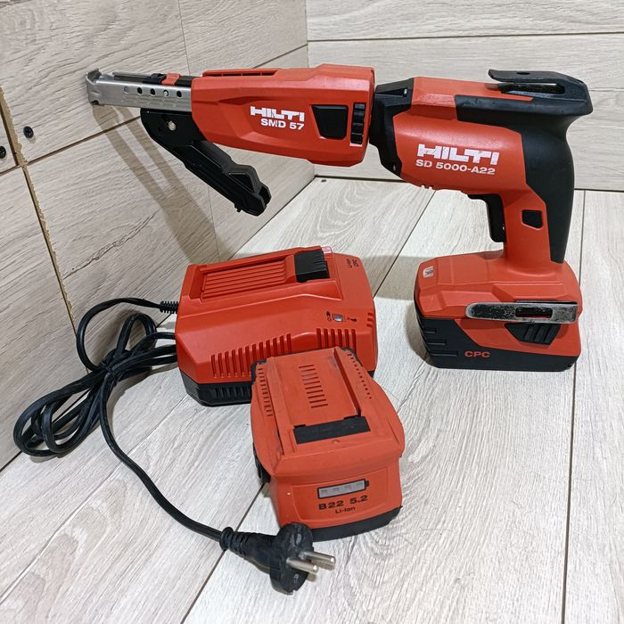 Filetanta rigips Hilti SD 5000 A22 +SMD57 impecabila