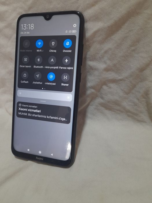 Redmi Not 8 48MP AI cam) 128/8 GB