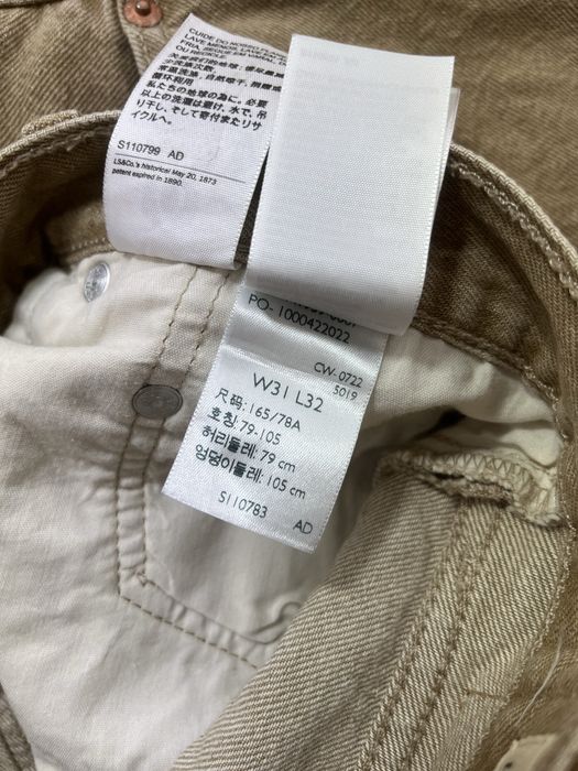 Levis 501 Fresh Collection размер W31-2