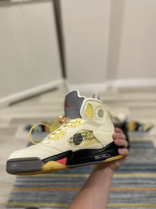 Jordan 5 Off White Sail