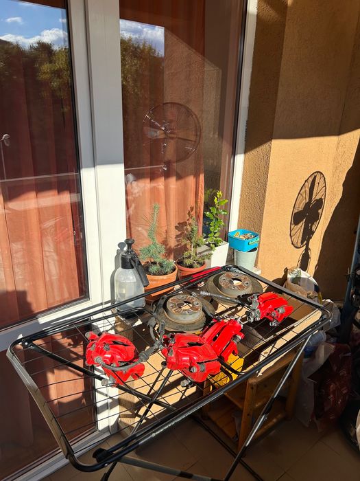 Предни и задни спирачни апарати + задни дискове за ABARTH