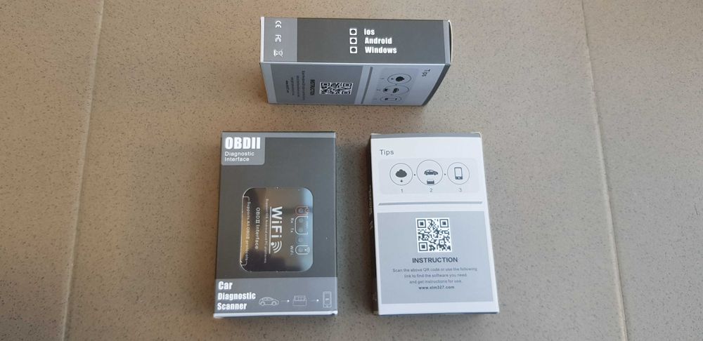 Diagnoza ELM 327, OBD 2 WI-FI, Android, Ios, Windows