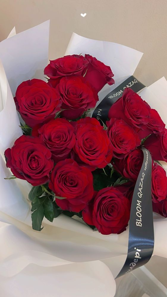 Цветы роза 17 шт