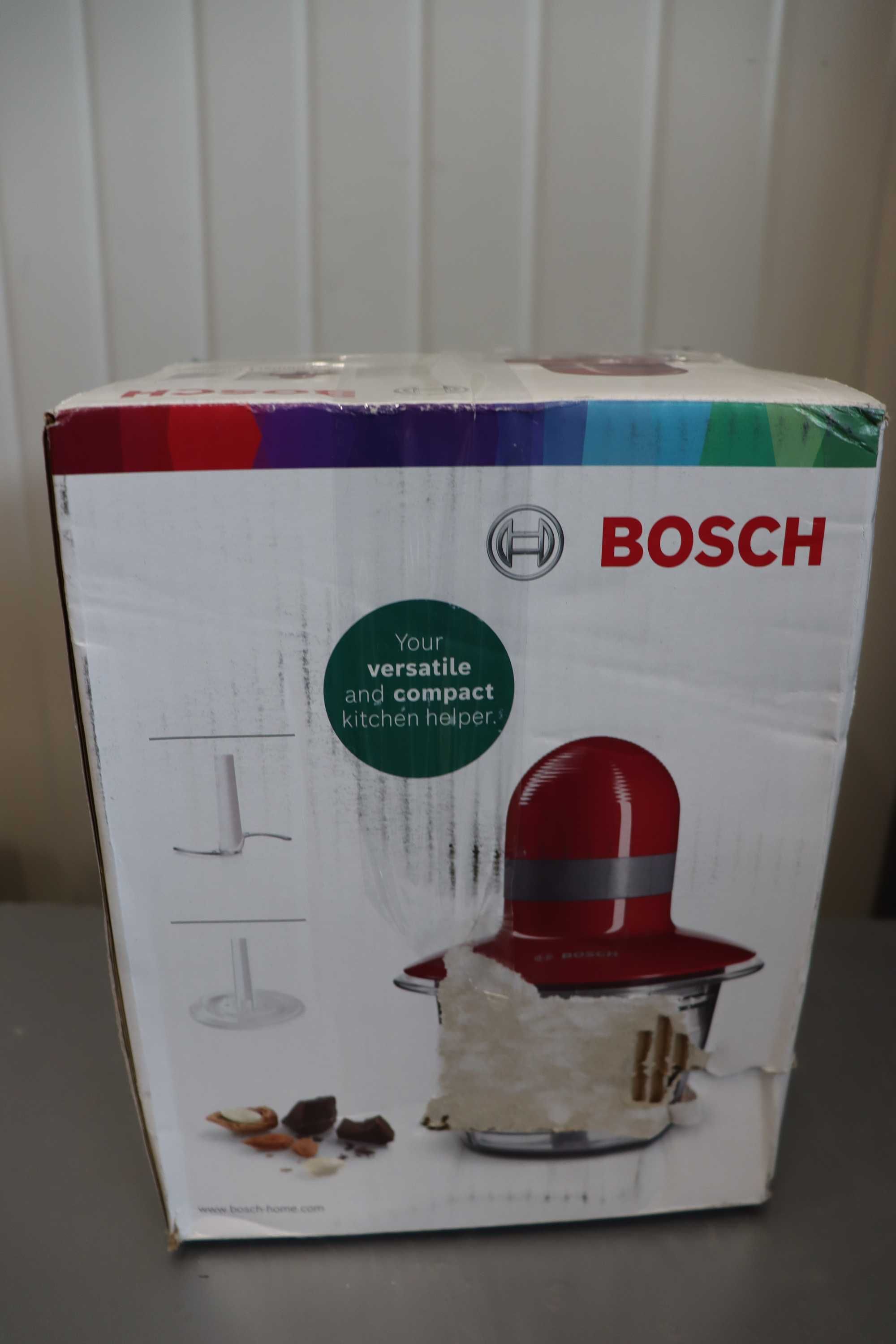 Блендер, чопър Bosch MMR08R2, червен, 400 W