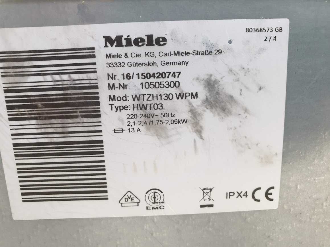 XL 8кг/5кг Miele WT1 Пералня със Сушилня TwinDos Миеле 12м Гаранция