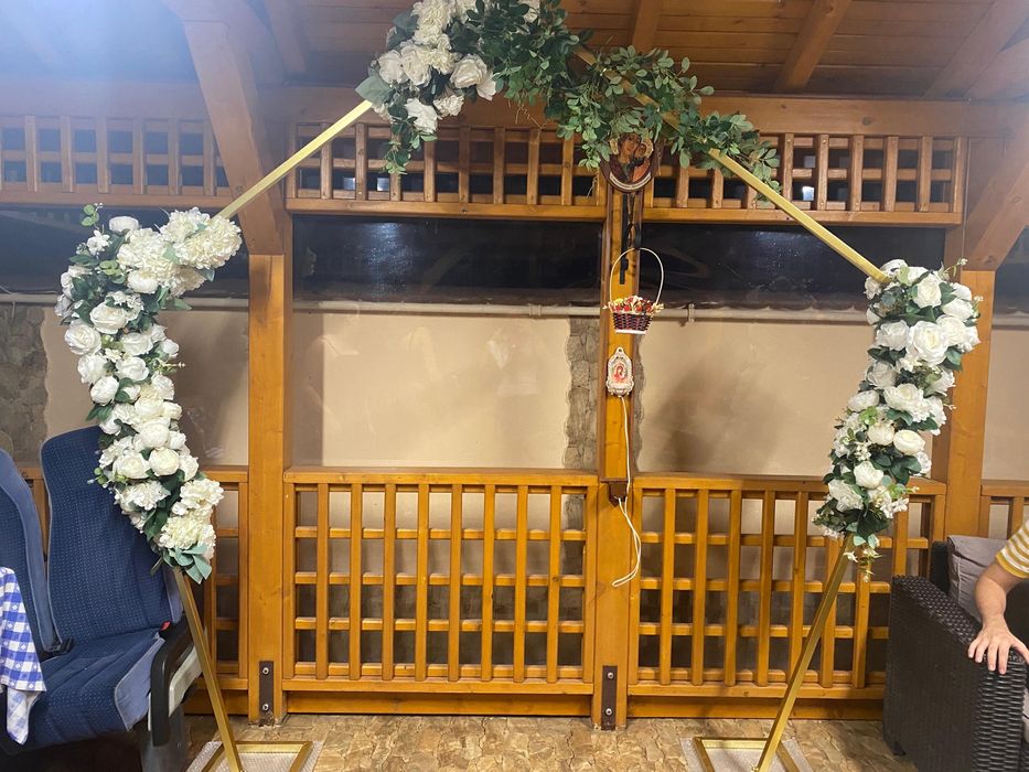 Set 2 arcade cu flori