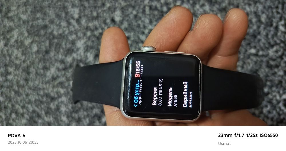 Iwatch series 3 yaxshi holatdaa
