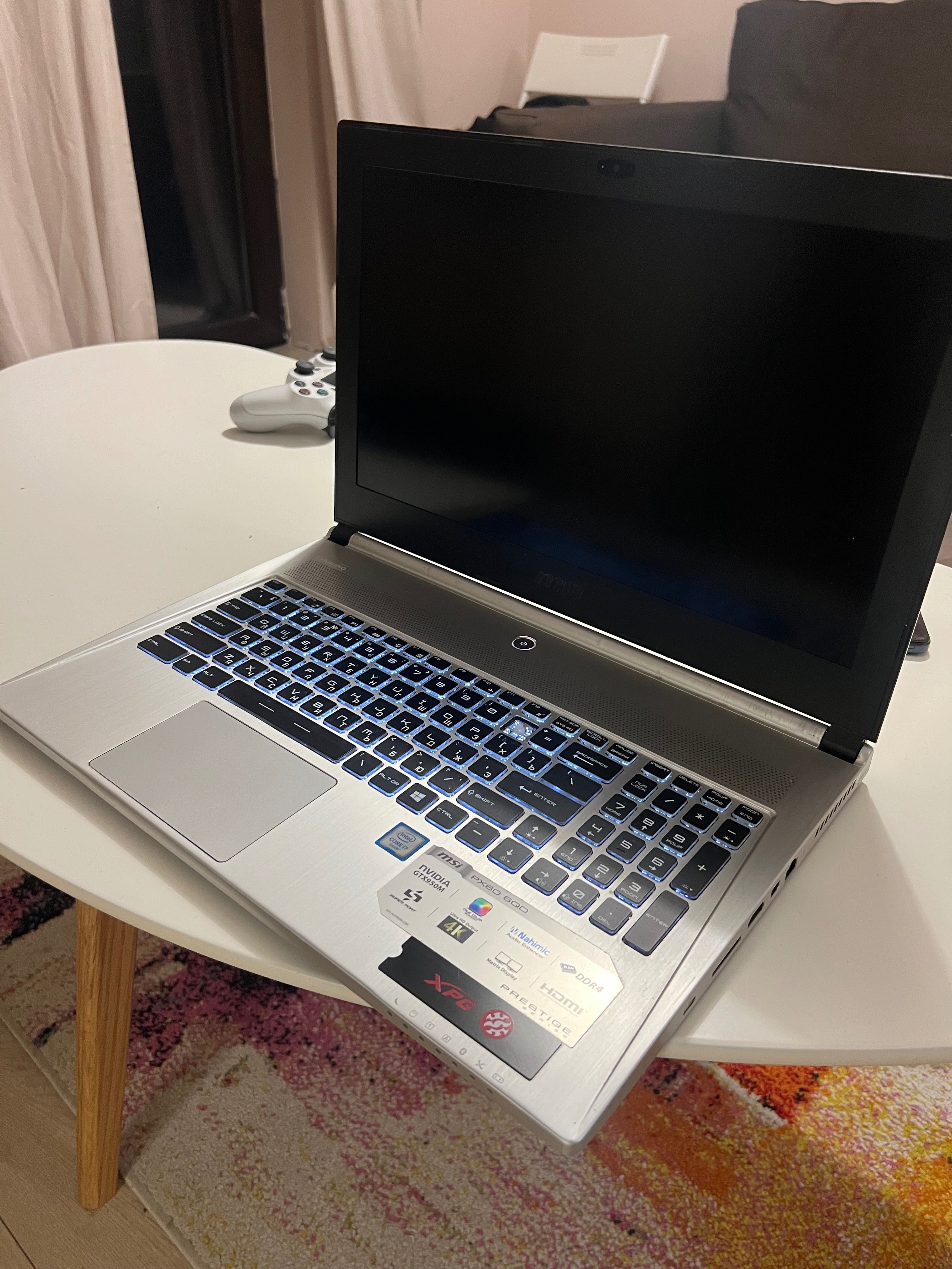Лаптоп MSI  prestige PX60 6QD