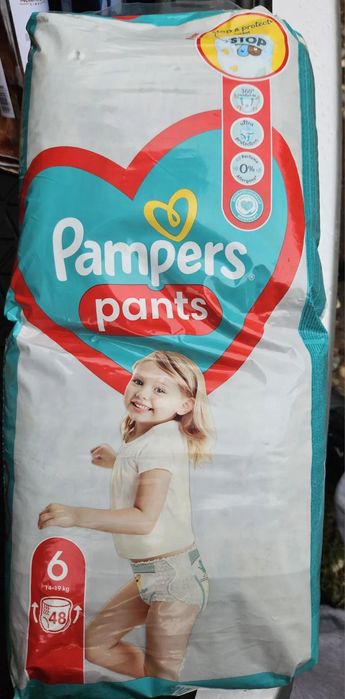 Pampers pants/chilotel nr 6