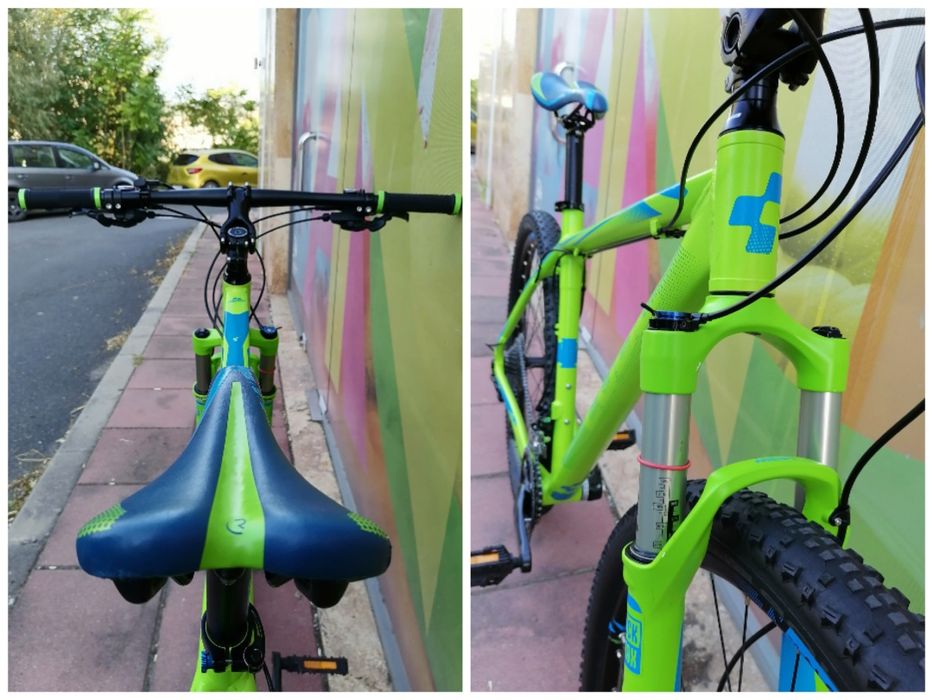 Cube*29цола*Л*3х10скорости*Въздушна Вилка-Rock Shox Reba*Германия*ТОП!