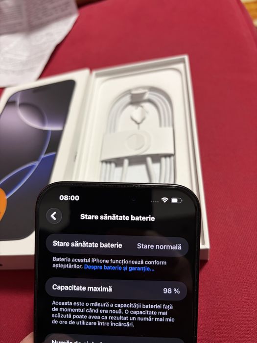 iPhone 16 Pro Max 256 GB black titanium