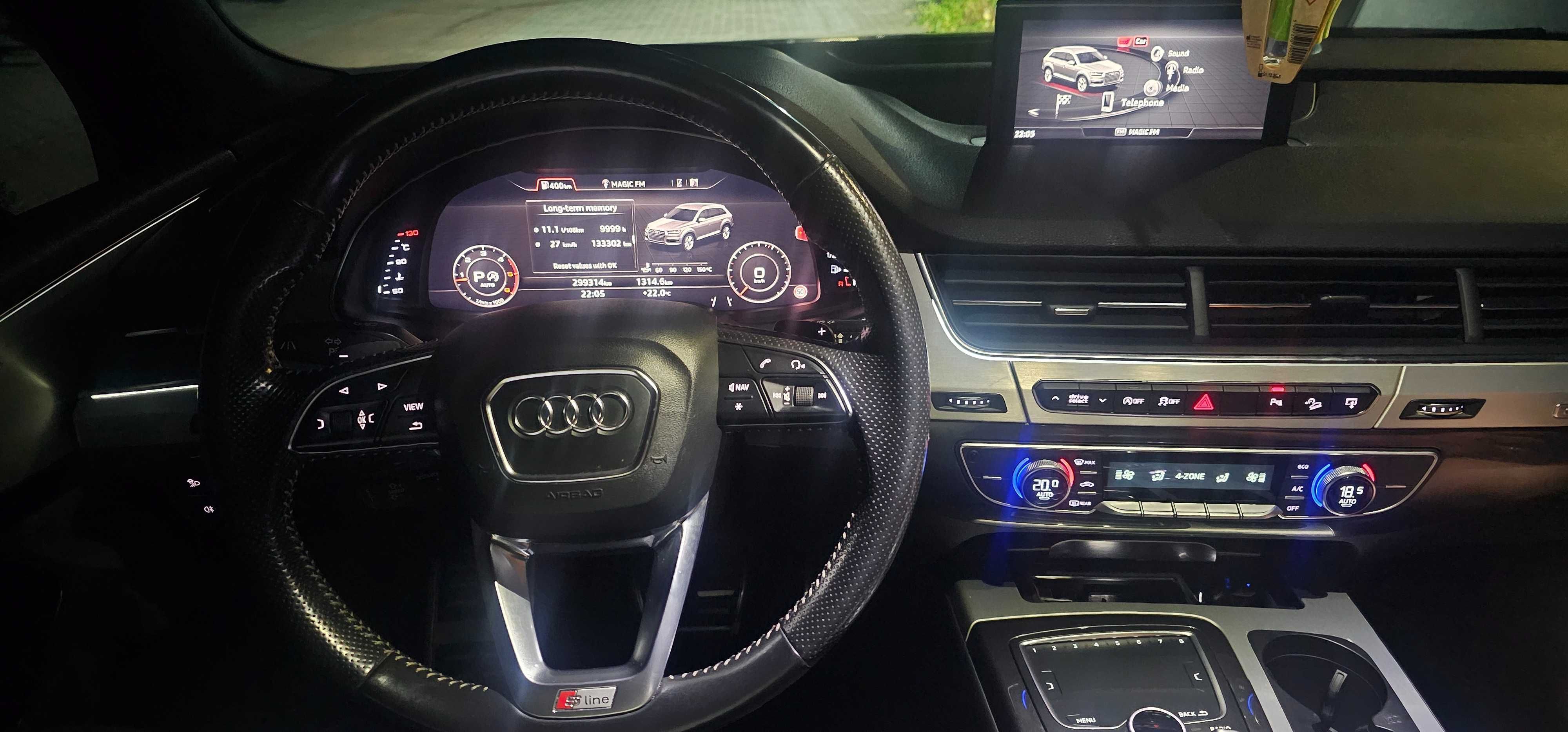 Audi Q7, 3.0 Diesel, 2016, V6 TDI Quattro, SLine