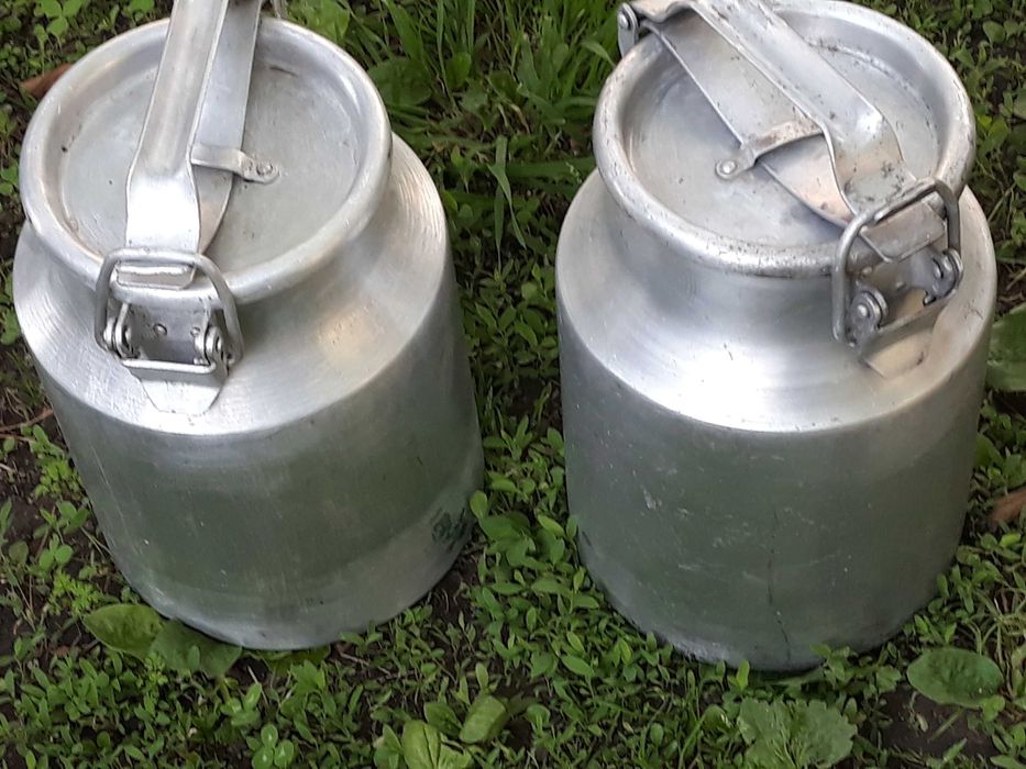 алюминевый бидон 10 литров  ,фляга 25,38 литров-10000