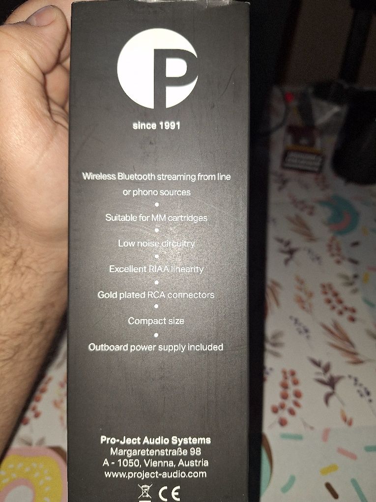Preamplifictor Project phono box e BT