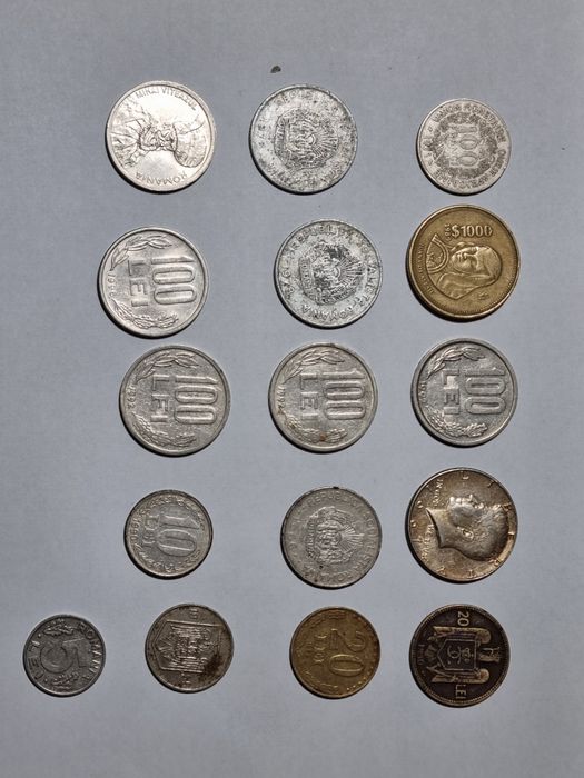 Vand colectie monede