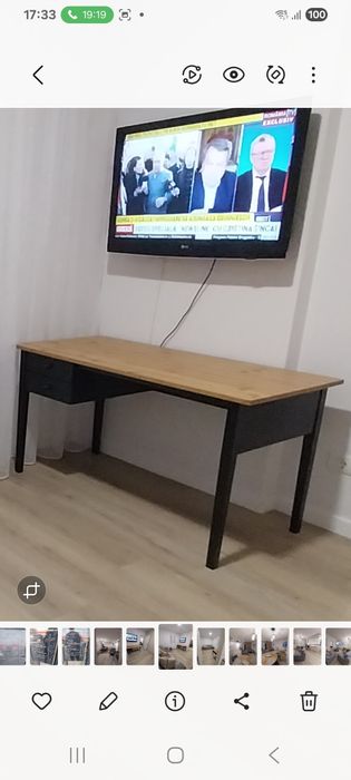 Pat dormitor 1000 lei, birou, fotolii