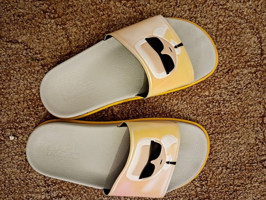 Șlapi damă Karl Lagerfeld, mărimea 37