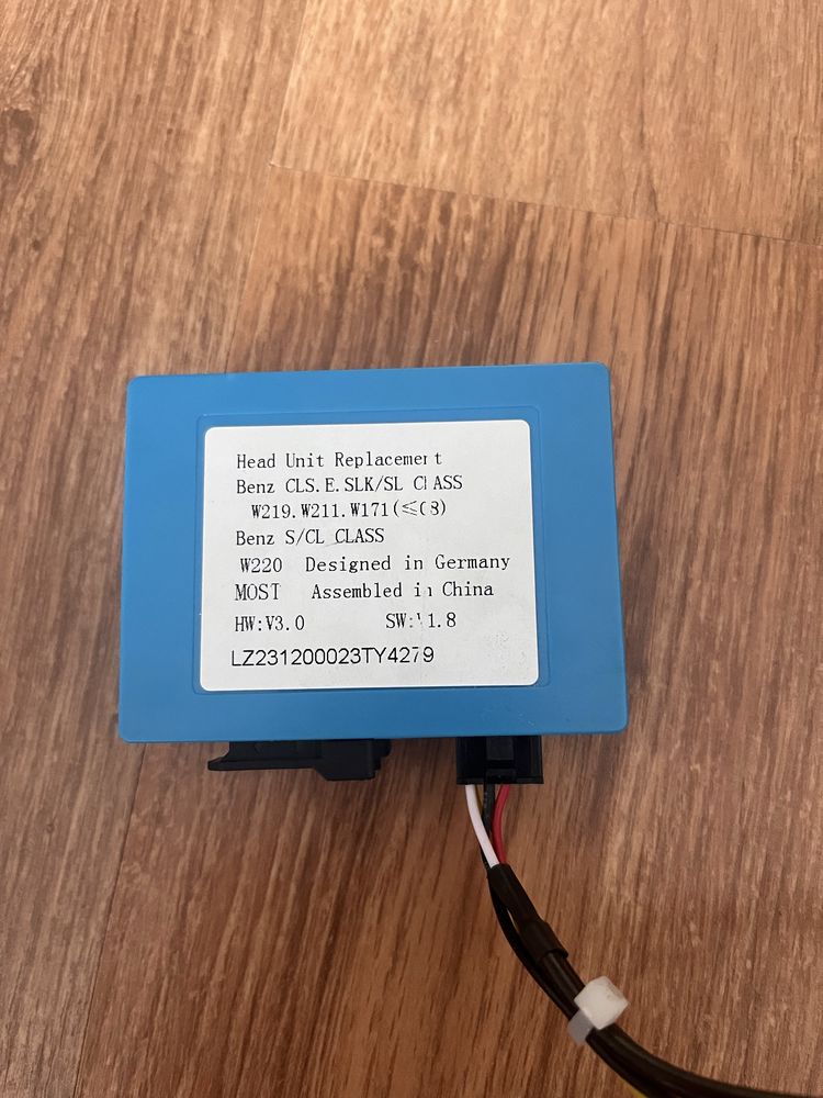 Modul head unit remplacement Mercedes
