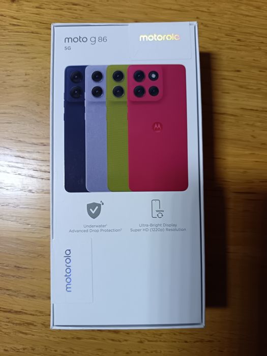Vând telefon mobil Motorola G 86, 5g, 256 GB. Nou sigilat