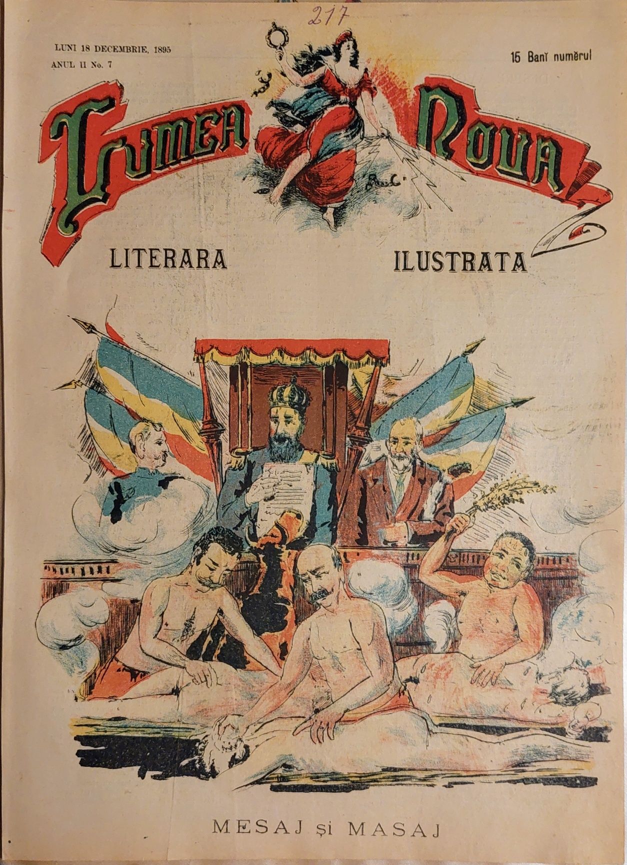 Lumea Noua-ziar de colectie, 1895