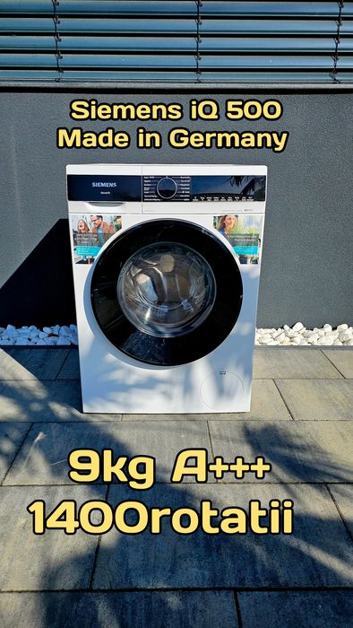Masina de spălat Siemens iQ 500 model nou 9kg A+++