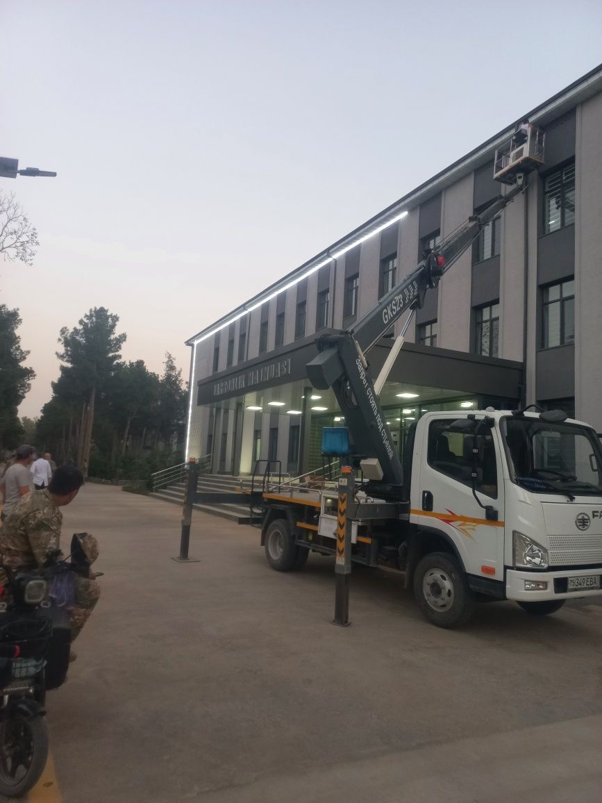 Авто вишка хизмати 24/7 кулай нархда.Avto vishka xizmati .Auto crane