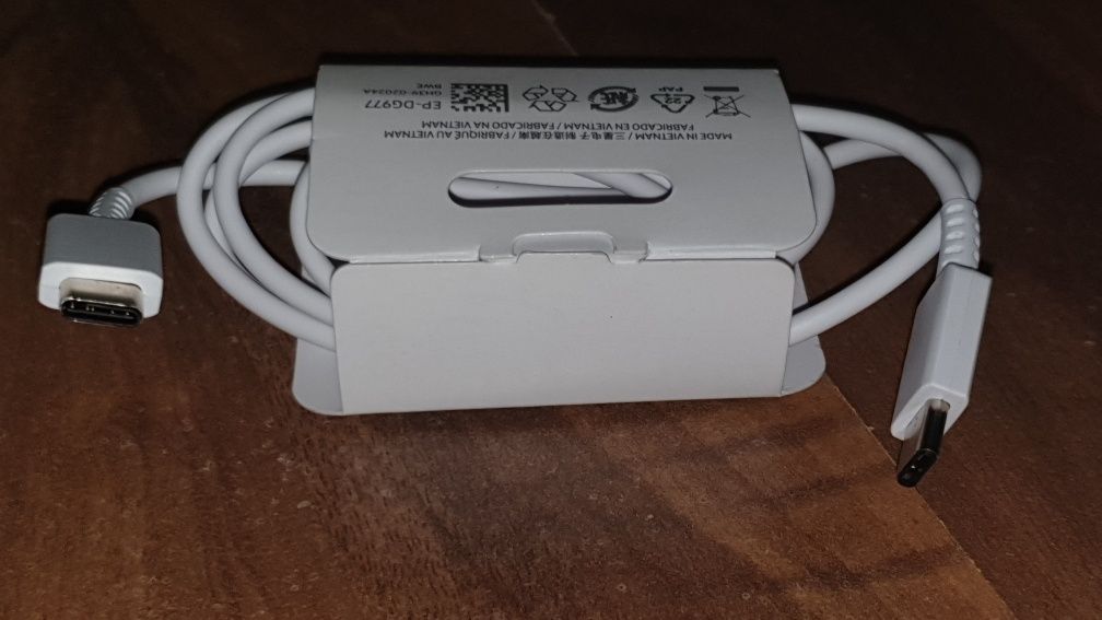 Cablu USB C la USB C 25W original Samsung S10 S20 S21 Note20