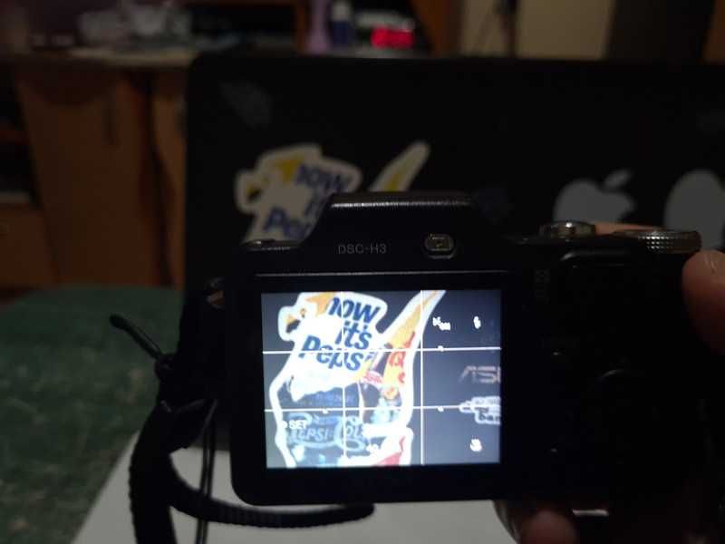 Sony Cyber-Shot DSC-H3 – Zoom 10×, stare bună + accesorii
