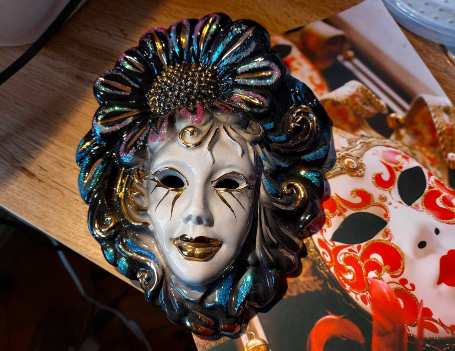 Mască Venețiană, autentică din Italia
