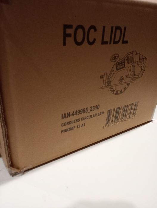 Circular 12v PHKSAP A1 Parkside preț 230 lei