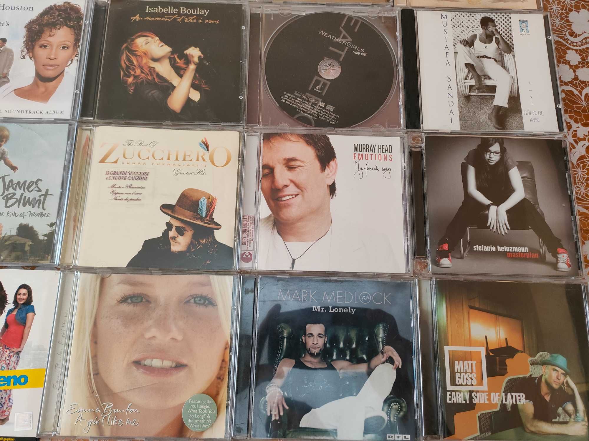 CD -uri originale - Madonna, Rod Stewart, Snow Patrol, U2,UB 40,