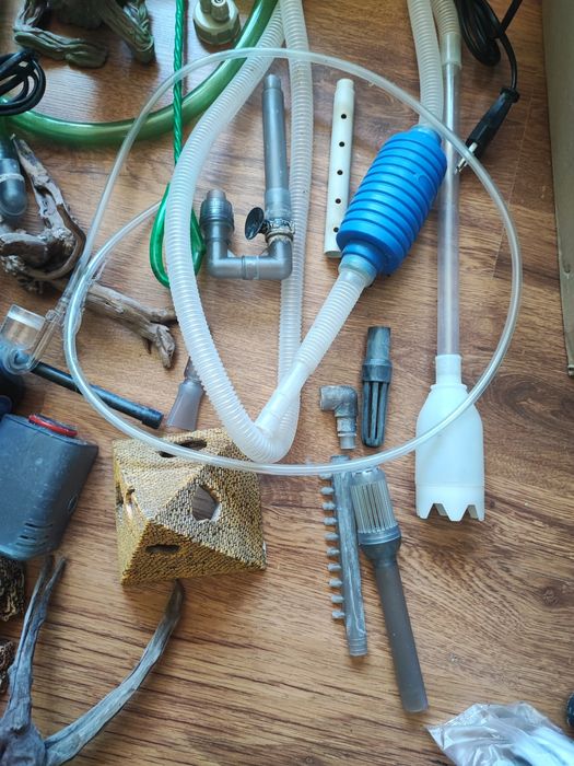 Аквариум Помпи Нагреватели Декорация Корени и др.