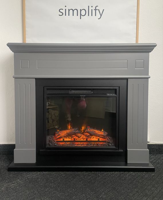 Semineu electric TAGU Larsen, cu focar electric inclus