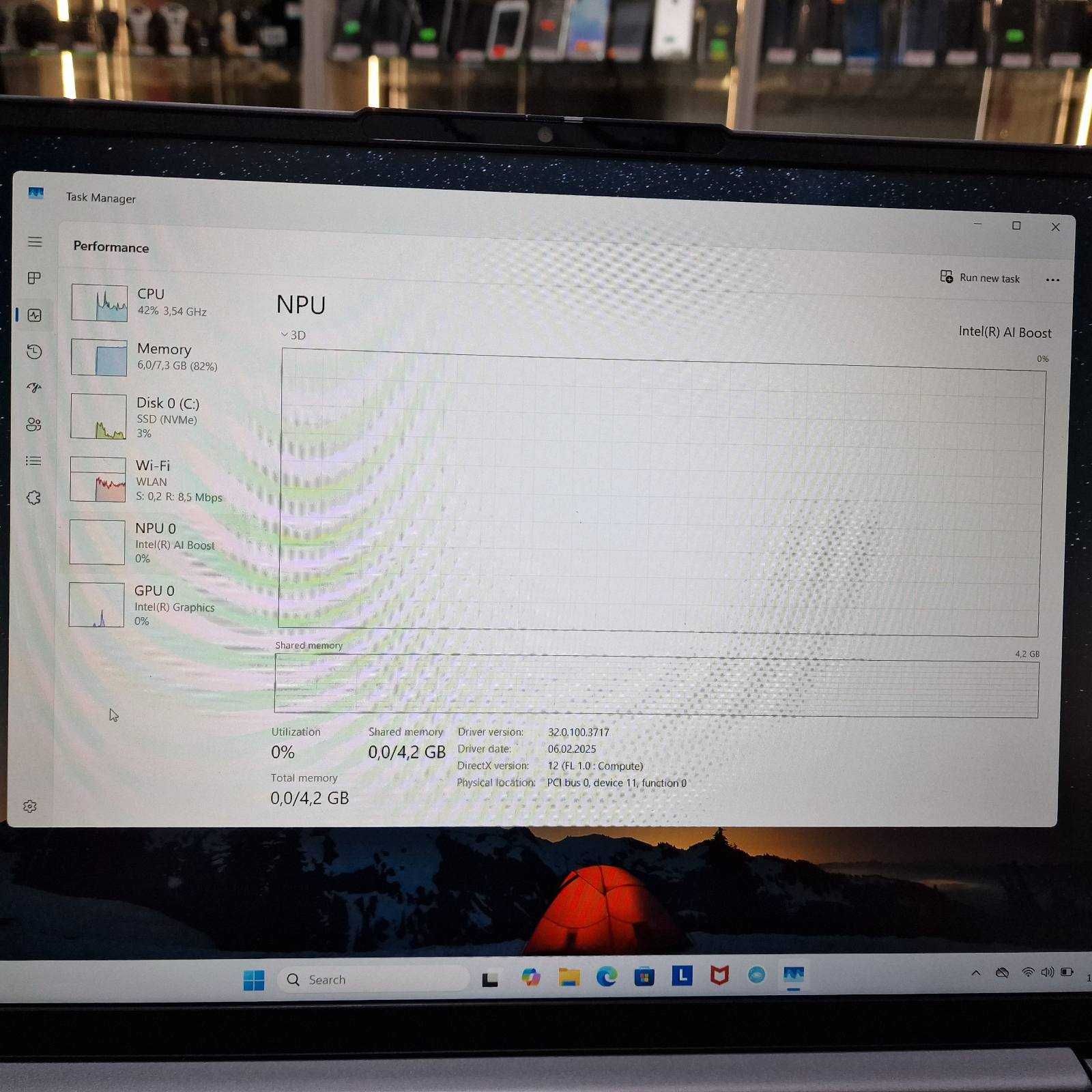 Лаптоп Lenovo ThinkBook 16 G7 IML / Intel Ultra 5 / 8 RAM / 256 SSD