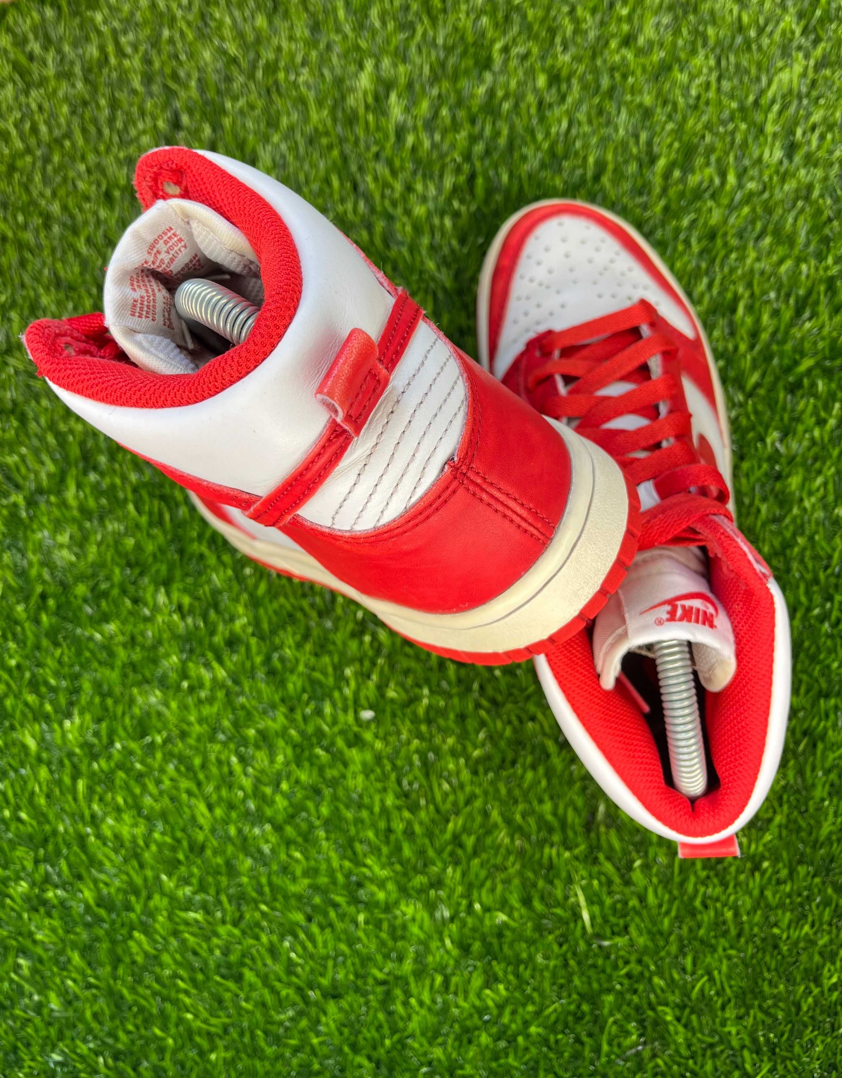 Nike Dunk High GS 'University Red' Дамски Маратонки