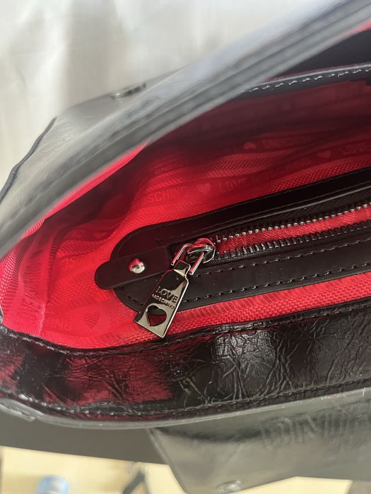 Чанта с пайети Love Moschino