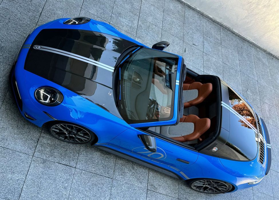 Porsche 992 Primul proprietar 992.1 Targa 4 pachet Heritage Classic