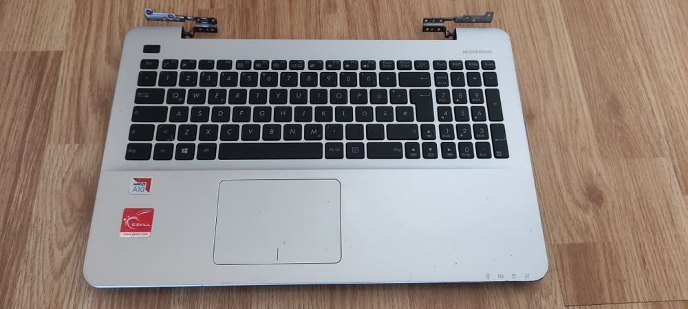 Carcasa Botom + Tastatura + Balamale Asus F555Q F555 X555 A555 K555