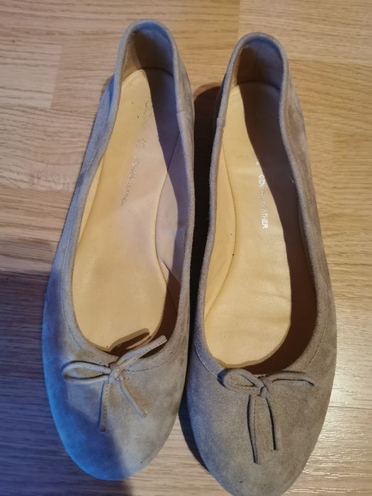 Balerini originali COX din piele  pentru femei