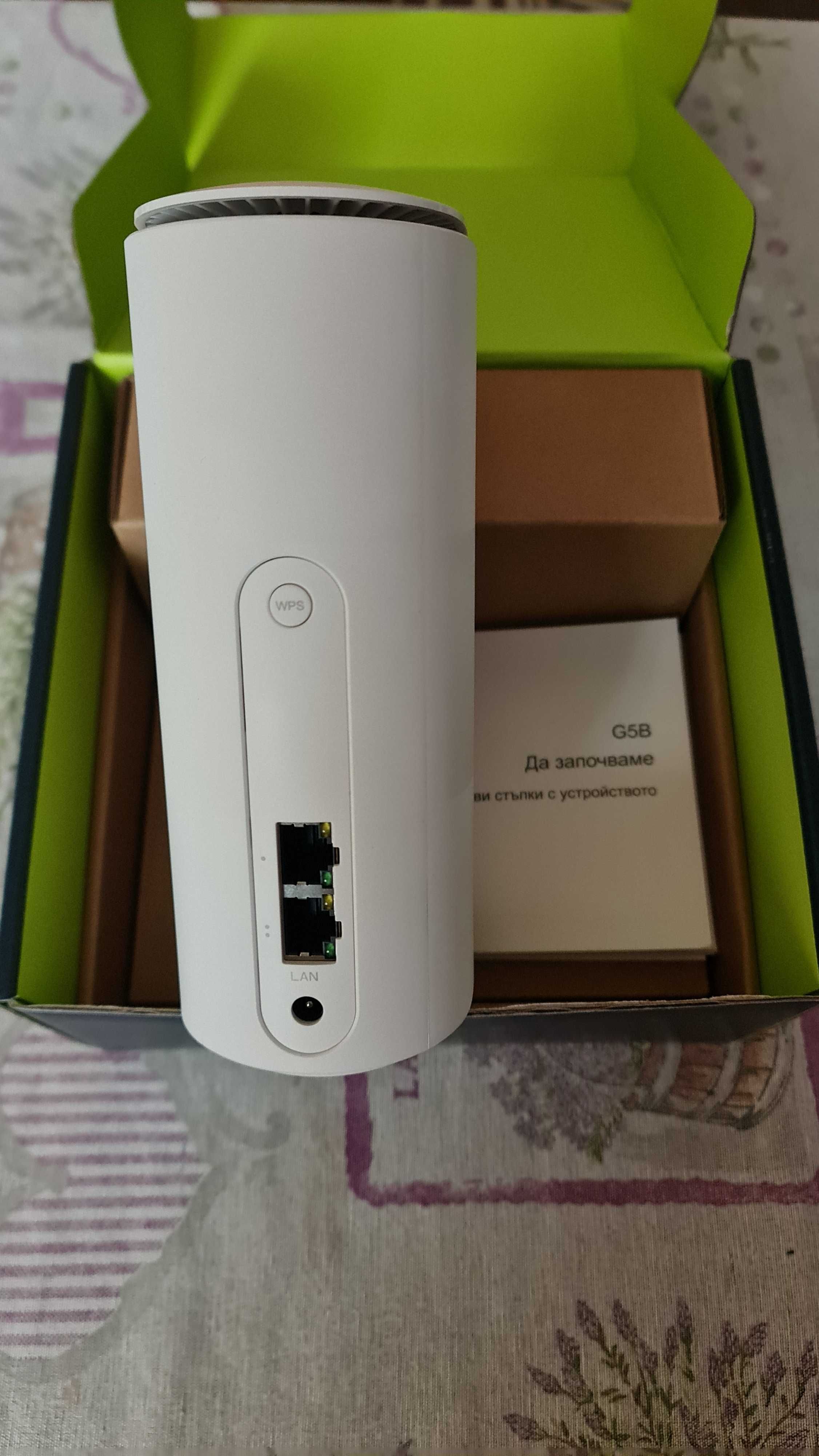 Рутер 5G ZTE G5B ( MC888 ) СИМ ОТКЛЮЧЕН Работи с всички оператори