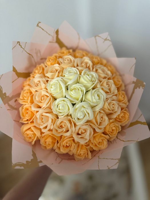 Buchete trandafiri săpun