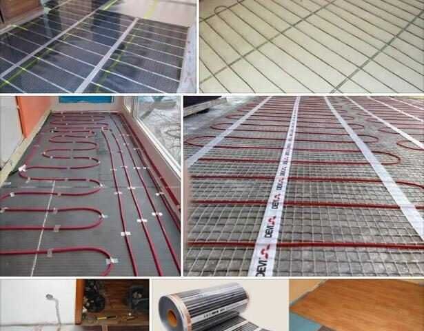 теплый электрический инфракрасный пол
