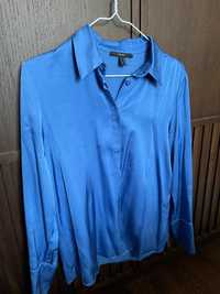 Синя сатенена риза Esprit